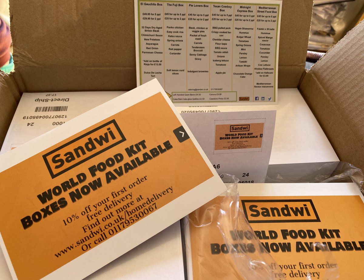 JackAlmo__'s tweet image. Sandwi on the go /// discount voucher card is here  :) “eat better, feel better “ #bristolfood #kitboxes #bristoltakeout #staysafe