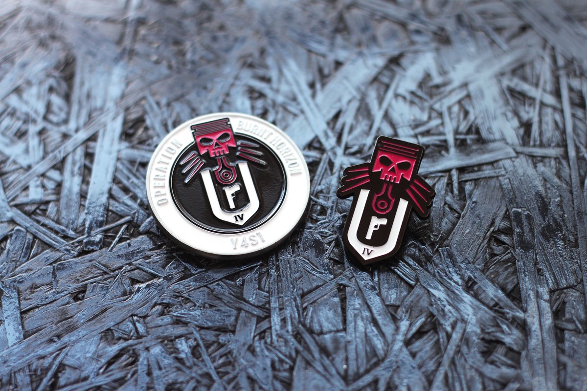 thekoyostore's tweet photo. GIVEAWAY TIME ⚠️🚨

We're giving away a @Rainbow6Game Operation Burnt Horizon Duo. (1 Coin / 1 Pin)

- RT + Follow to Enter
- Worldwide Shipping
- Winners Picked on 01/06/20

#SixCollection #RainbowSixSiege #TheKoyoStore 

🛒 https://t.co/PyNP1iZAV0 https://t.co/Rmhp98AiWg