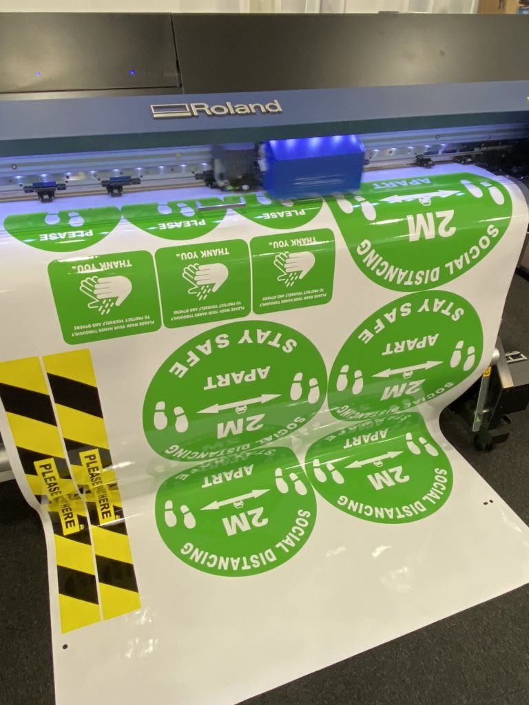 Company branded social distancing graphics for <a href="/simplyserviced/">Simply Serviced Apts</a> 
Get in touch for your customised signage. 
#worksafe #safetysigns #socialdistancing #floorgraphics #wallgraphics #windowgraphics #digitalprint #shops #retail #localbusiness #essexlocalbusiness #colchester #essex
