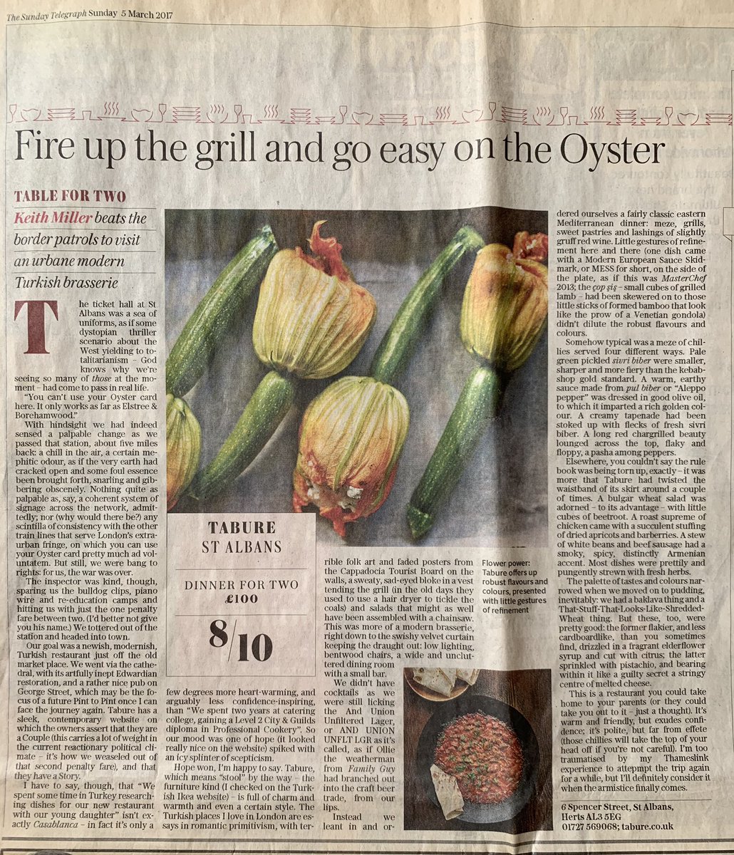 Tabure_Kitchen's tweet photo. For years our signature dish @Tabure_Kitchen as reviewed by @funesdamemorius @TelegraphFood back for home delivery & collection! Tempura #CourgetteFlower stuffed with ricotta chilli & quince jam. What favourites do you miss? Let us know #StAlbans #Berkhamsted #Tahini #Harpenden https://t.co/DKS9vCTLXL