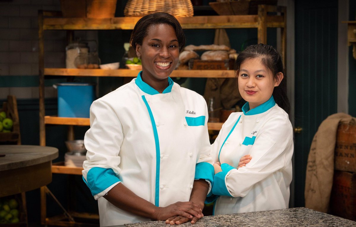 The <a href="/BritishBakeOff/">British Bake Off</a> the professionals is finally here!!!! Cmon blue team! Representing #TeamLexingtonCatering our fab and talented pastry chef Natalie Sheridan <a href="/Nattinatnats/">Natalie Sheridan</a> and partner Kristine, 8pm tonight on <a href="/Channel4/">Channel 4</a>