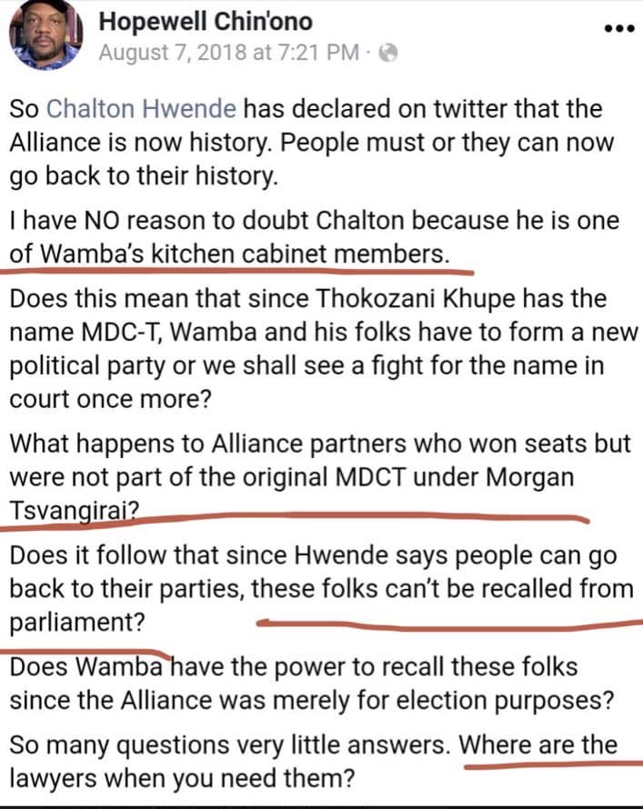 Hopewell Chin'ono on X: How does one say the opposition is not mobilizing  on the ground when we have clear and undeniable evidence of @mdczimbabwe  cadres in medieval cages after being arrested