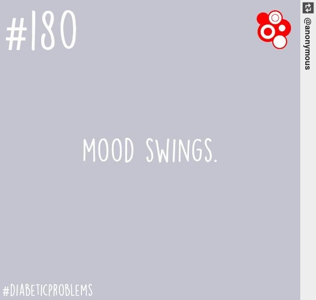 DiabetesEffect's tweet photo. Does anyone else experience mood swings when their blood sugar levels fluctuate? 🤔 ⠀ -⠀ #diabadass #diabeticproblems https://t.co/1MGunlNSSm