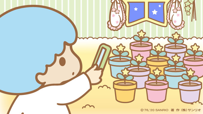日記に書いた夢のことだけど、出来ることから始めようと思って…今日は、希望の花の苗を植えたよ! みんなに見せるね☆ 