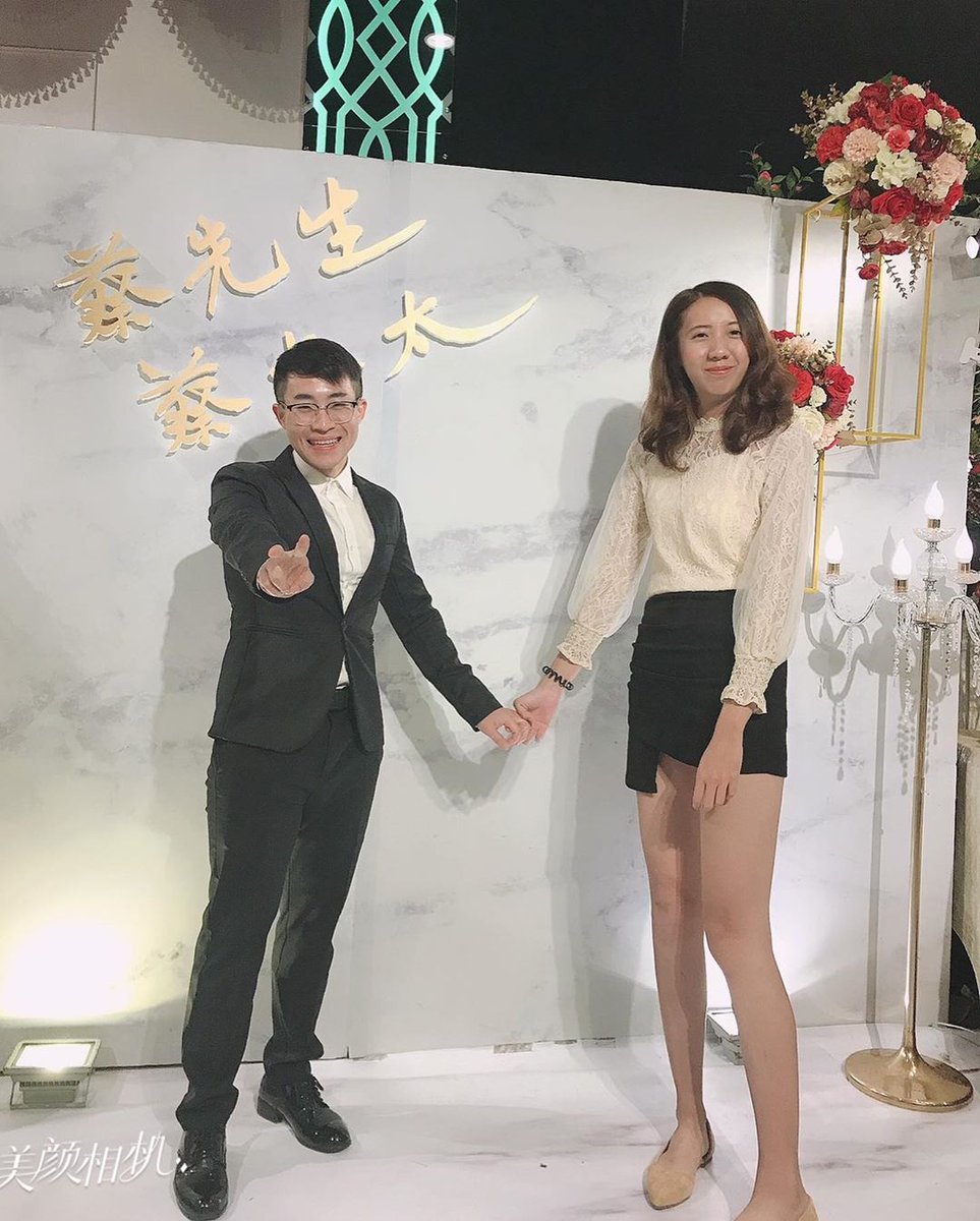 介紹高妹 高身長女子にインタビュー A Twitter 羨ましい逆身長差