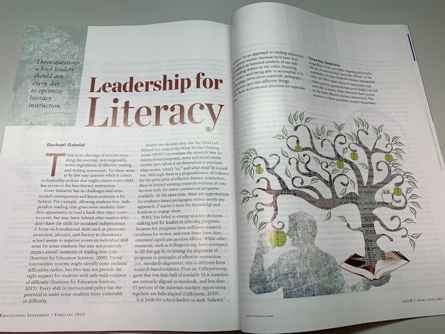 Three ?s school leaders should ask every day to optimize literacy instruction:

1. Are students reading, writing, &amp; talking in every period of every day?
2. How are students engaging with "text" in each lesson?
3. What is the plan for adult learning? 

bit.ly/2GtZ0jl 🔒
