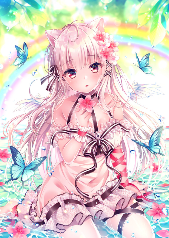 「フリルだったり制服だったり!赤目の女の子ばかり描いてます?✨
#誰か優しい人が拡」|ねむりねむ🌛COMITIA144【A12a】のイラスト