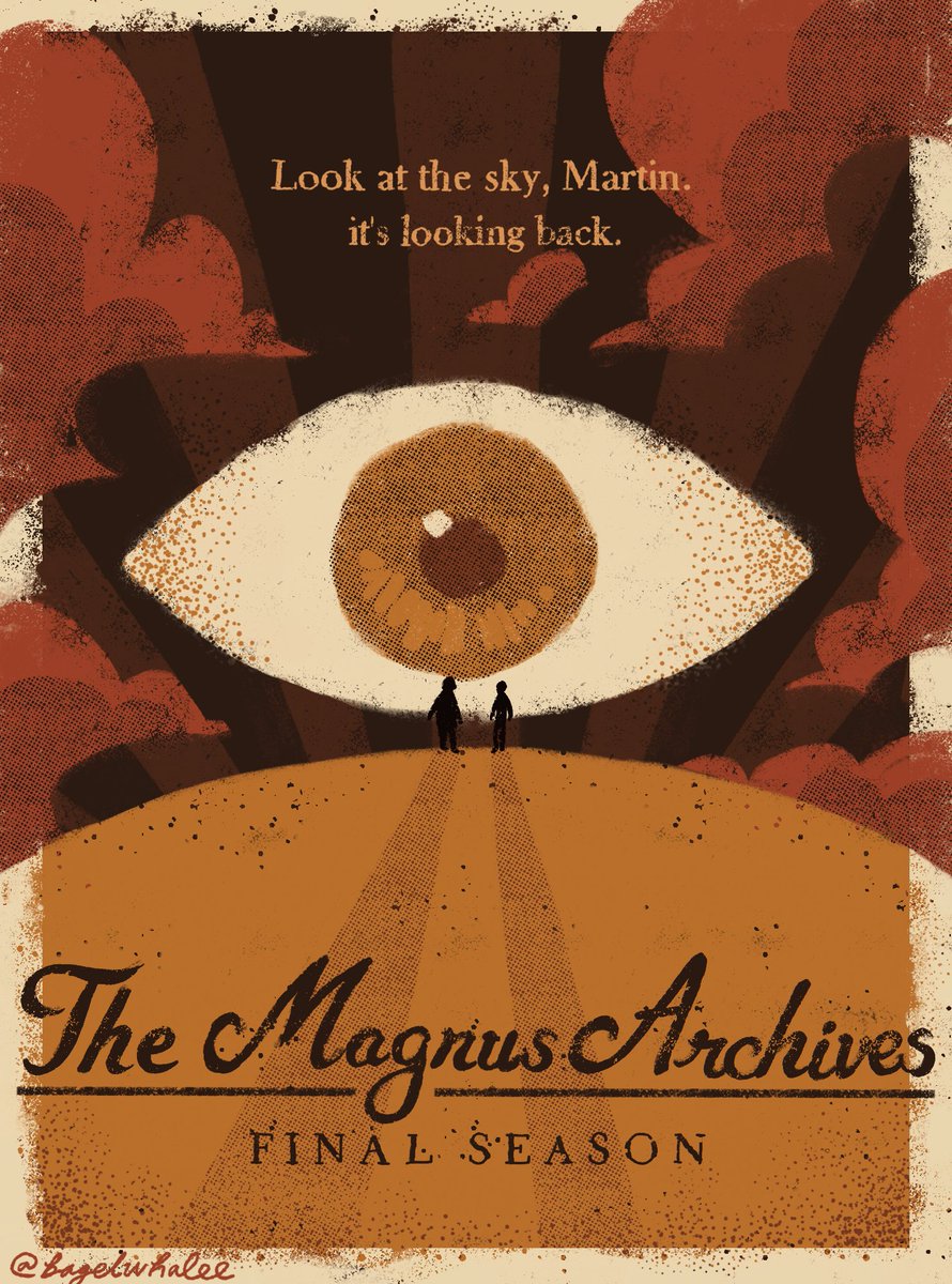 A vintage #magnuspod poster for an art assignment