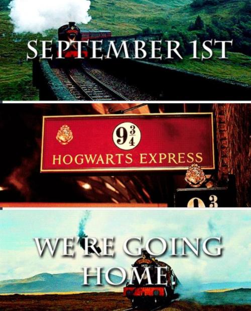 PotterWorldUK's tweet photo. It's 11am... All aboard the Hogwarts Express! It's time to head back to Hogwarts! #BackToHogwarts #WelcomeBackToHogwarts https://t.co/JUQaZGZiv7