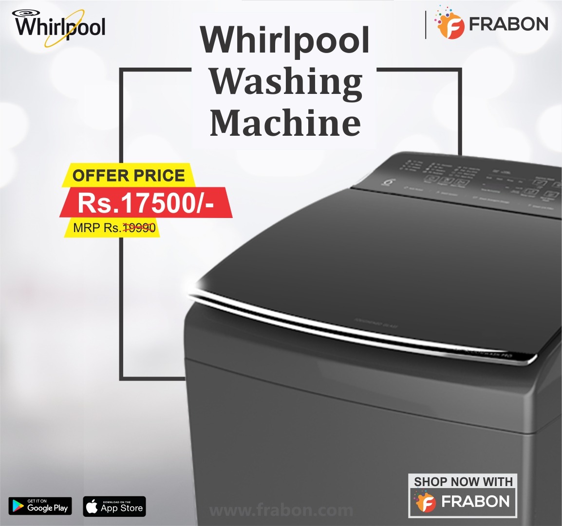 FrabonM's tweet photo. Up to 20% off on Home Appliances. Brand Warranty. Best Deals. Top Brands. Great Offers. Low Prices. Hassle Free Shopping.

Visit Website: https://t.co/U7IkdVwwhM

Download App: https://t.co/nbzexfvJVg

#ShopWithFrabon #homeappliances #washingmachine #whirlpool https://t.co/DPKpDxVkGu