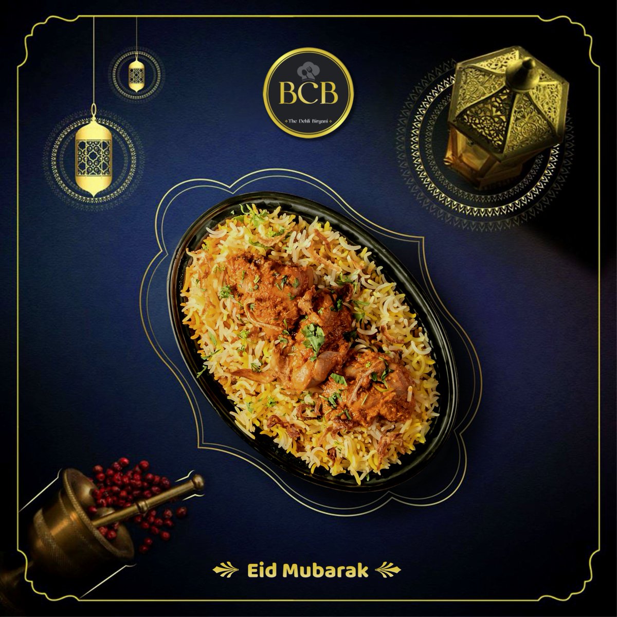 bcb_biryani's tweet photo. EID MUBARAK !
.
.
#BCB #EidMubarak #EidCelebration #EidulFitar #Biryani #Fresh #Hygienic #SafeEid https://t.co/1G7N5FSi2w