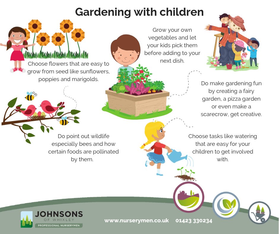 JohnsonsPlants's tweet image. Happy #childrensgardeningweek here are some great activities to do in the garden with your kids this week. 👪 #Children #LockdownProjects #Garden #Outdoors #Horticulture