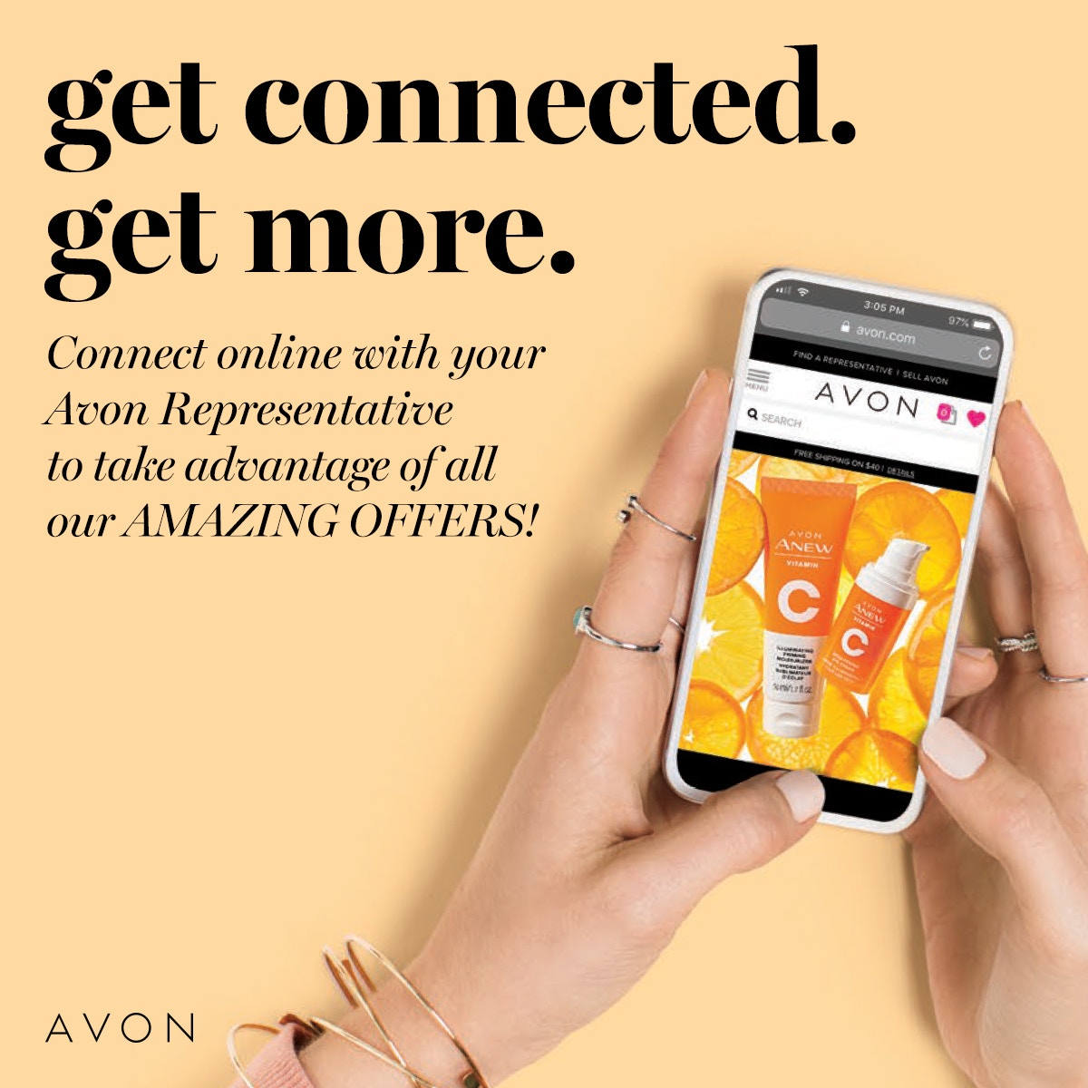 Get the amazing deals by registering at my digital catalog. And get a chance to find the right colors for you. #KarensKorner, #DigitalCatalog, #NewAvon go.youravon.com/3mcqmz