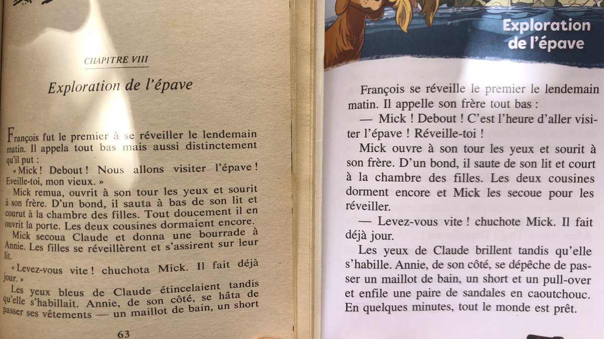 Guillaume Schmid Mon Fils Trompe Son Ennui En Lisant Un Livre Recu Pour Son Anniversaire Je Me Rends Compte Que Je L Avais Deja Dans Une Version Moins Moderne