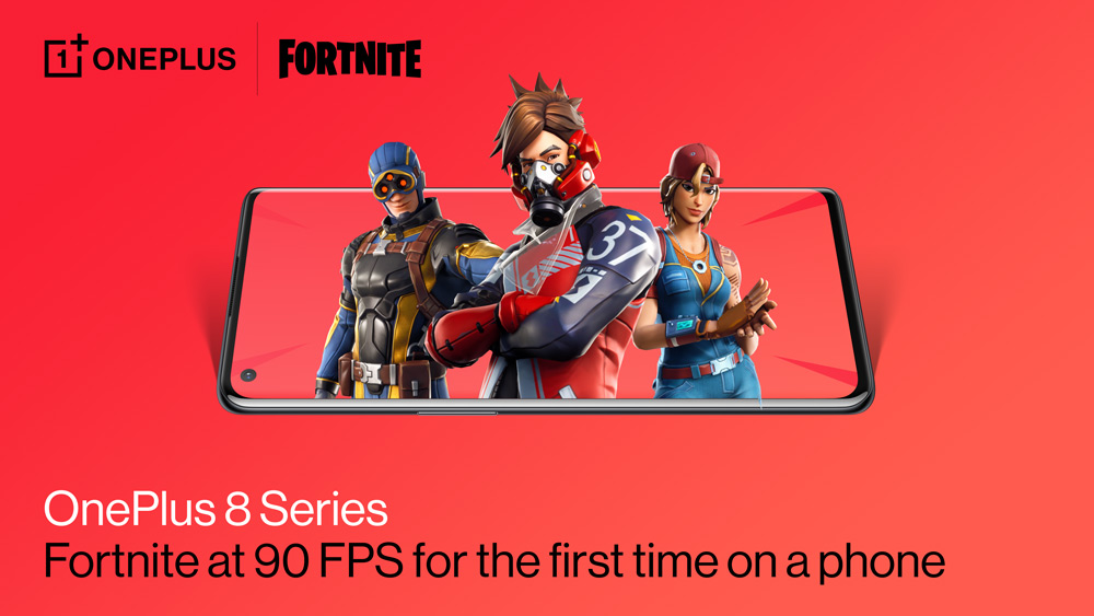 OnePlus_USA's tweet image. Fortnite on #OnePlus8Series: 90 FPS 

Yes, you got that right. We've partnered with @FortniteGame to make 90 FPS available. A new level of smoothness in mobile gaming, and there's no other smartphone that does it. Enjoy. #OnePlusBrings90FPS 
onepl.us/fortnite