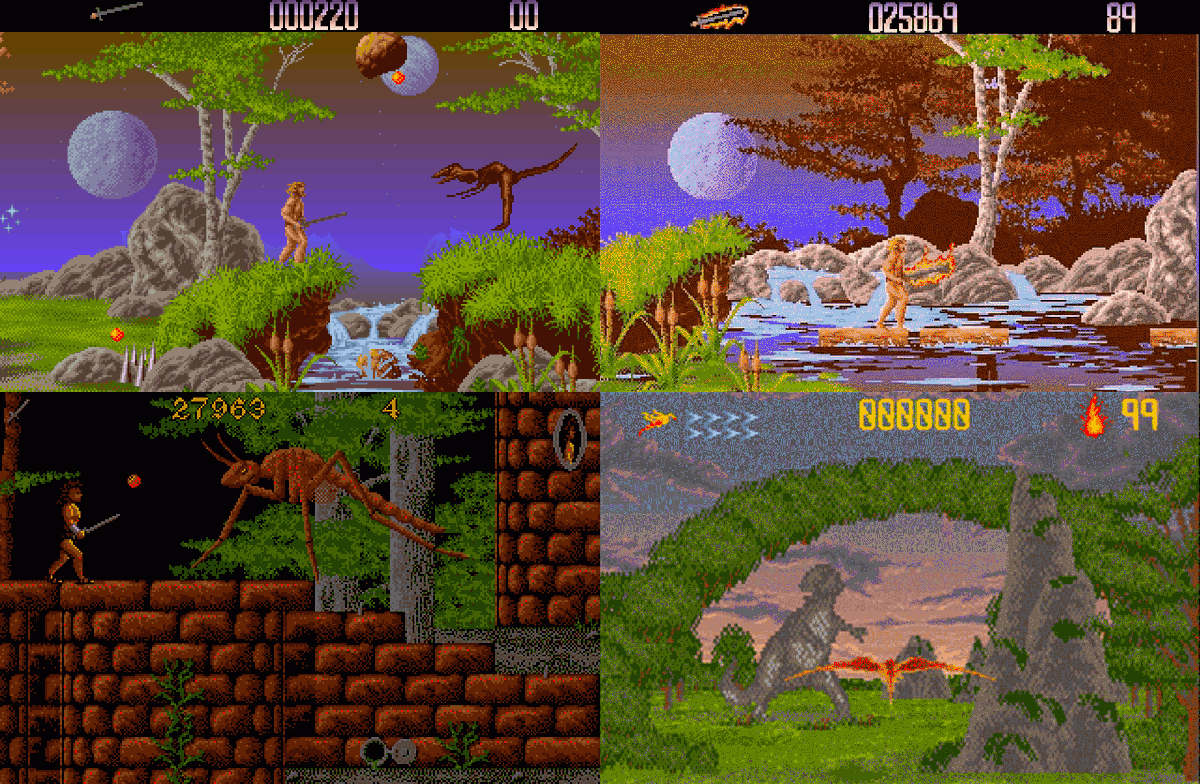 rexthedogge's tweet photo. #unreal on the #amiga500 had really impressive visuals and a cool intro, the game was a mix of Platforming and Shooting sections with some light RPG elements, this was an early #ubisoft game.

#amiga1200 #amiga #atarist #retrogaming #retrogames #retrogamer #commodore https://t.co/fBuJ93hwoJ
