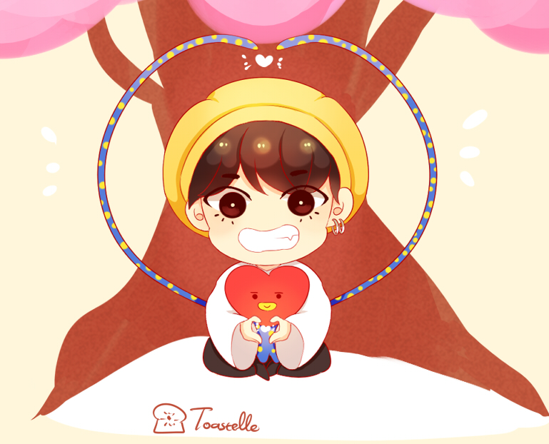 Hello. I'm a 1994 liner mom with a 3 years old daughter with speech delay who draws monthly to pay bills and I get requested to draw Taehyung a lot.Do you think I should be blocked and sued? For what reason, drawing him for people to use as their lockscreen and smile at it??