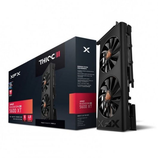 AreadeHardware's tweet image. Radeon RX 5600 🔥thumb.pccomponentes.com/w-530-530/arti…) Gráfica XFX AMD Radeon RX 5600 XT 14GBPS 6GB GDDR6 THICC II Pro #Thicc #6GB 
 
🖥 Aquí: cutt.ly/eySjqQl
📉 Oferta:  279,90€  📈 Antes: 329,89€

⚙️ Tarjeta Gráficas: cutt.ly/QySjr2t

🔎 En: t.me/TodoPortatiles