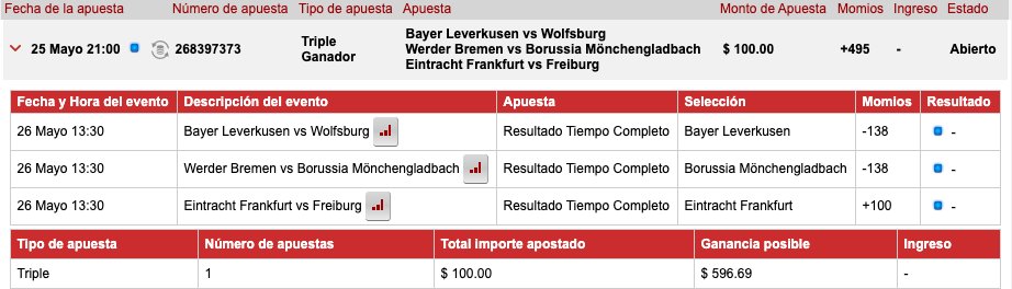 los_cancheros1's tweet photo. Apuestita para el fin de semana en la @Bundesliga_EN #Apuestas https://t.co/BsbQFihx4G