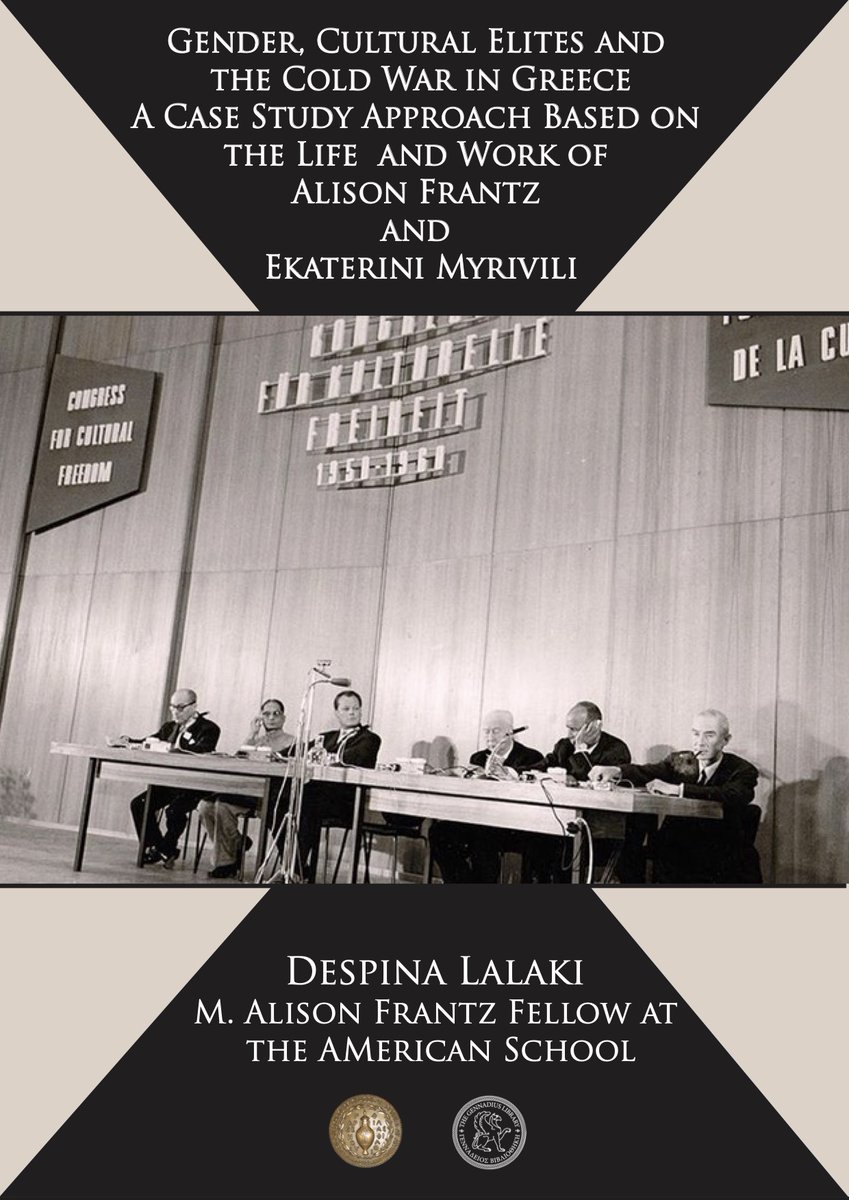 ASCSA (@ascsathens) on Twitter photo Join us June 2, 2020 7:00pm (#Greece) for a #live presentation by Despina Lalaki, <a href="/CUNY/">The City University of New York</a>, titled "#Gender, Cultural Elites & the #ColdWar in Greece. A Case Study Approach Based on the Life & Work of Alison Frantz & Ekaterini Myrivili."
Register here: ow.ly/sroE30qJFSF Join us June 2, 2020 7:00pm (#Greece) for a #live presentation by Despina Lalaki, <a href="/CUNY/">The City University of New York</a>, titled "#Gender, Cultural Elites & the #ColdWar in Greece. A Case Study Approach Based on the Life & Work of Alison Frantz & Ekaterini Myrivili."
Register here: ow.ly/sroE30qJFSF