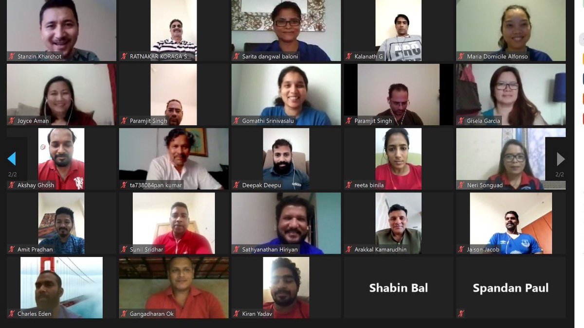 Gems98957's tweet photo. The KGS Dubai Webinar was successfully conducted . We thank Prashant J Singh (AIFF  Lead Instructor ) &amp; Bino George( AFC Pro-license coach , Technical director Kerala Gokulam Fc )And all our participants/coaches for attending the webinar @PrashantJSingh1 @GEMS_ME @TKGStweet https://t.co/w5WKMP5wj0