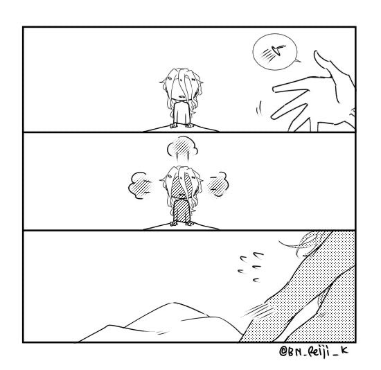 初夜の翌朝、あれ隣に🔫がいる(しかも裸)幸せ…夢かな…って一回呆然とする🐞なジョルミス 