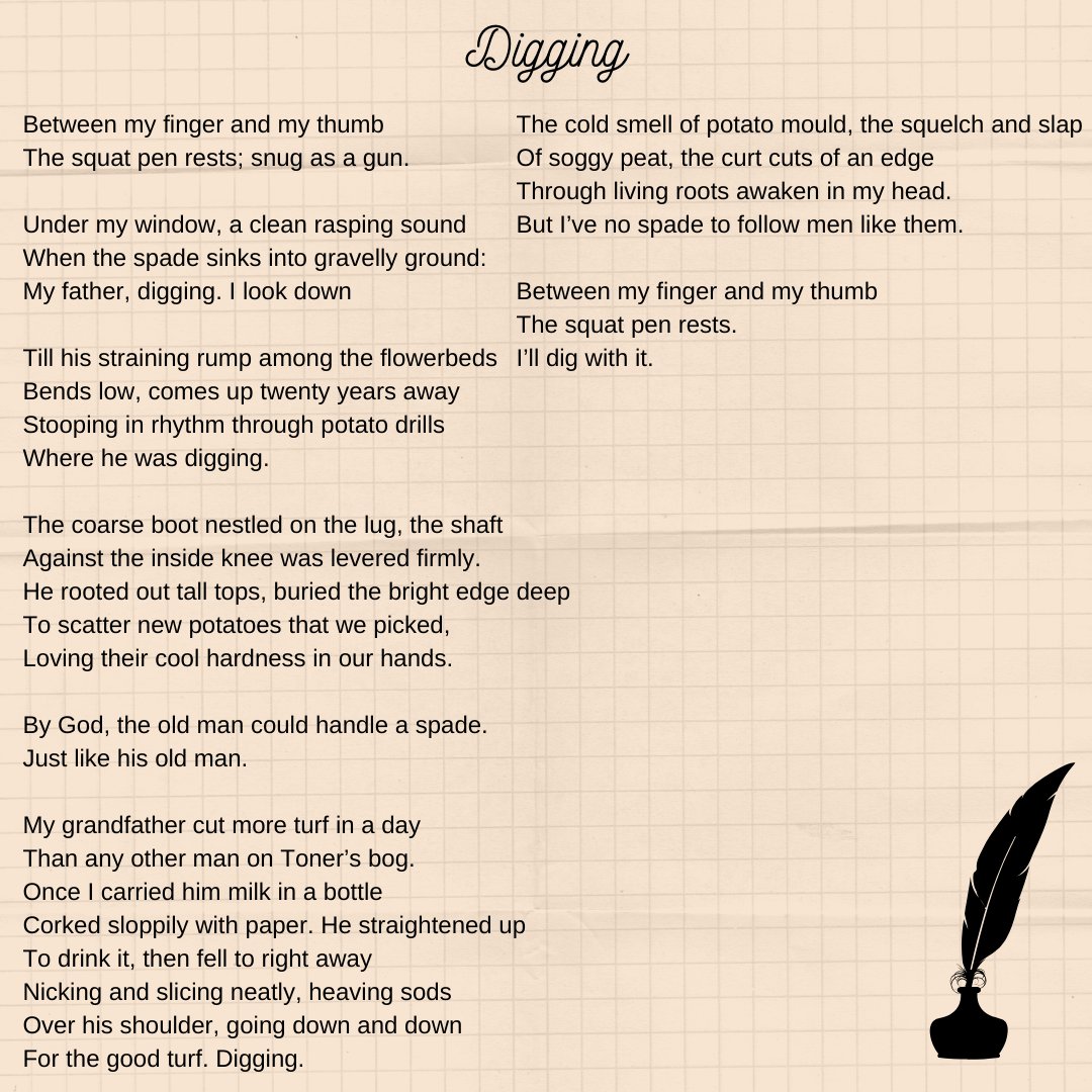 Seamus Heaney: Listen Now Again tweet media