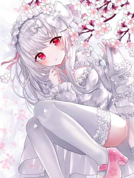 #誰か優しい人が拡散してくれてフォロワーさんが増えるらしい
白髪とフリル大好きです!!!!!!!!!! 