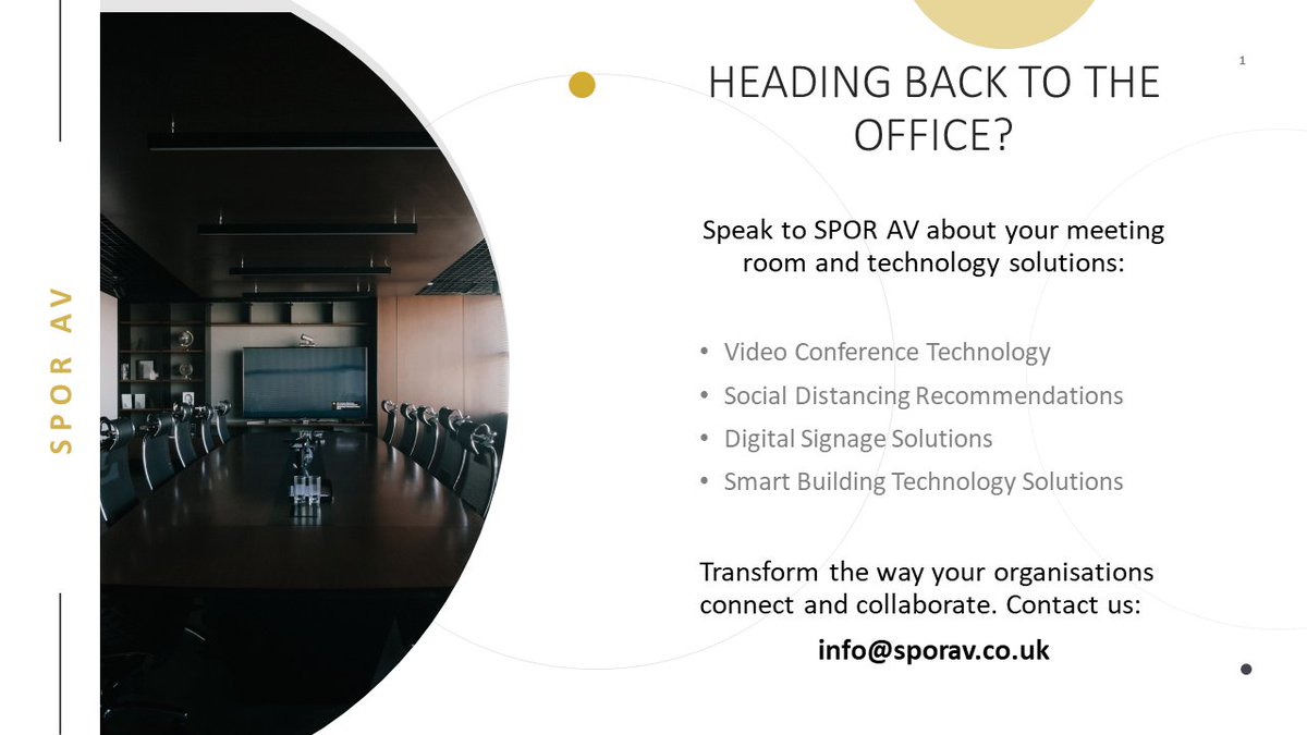 Returning to work? Make sure you give us a shout. #office #work #remotework #technology