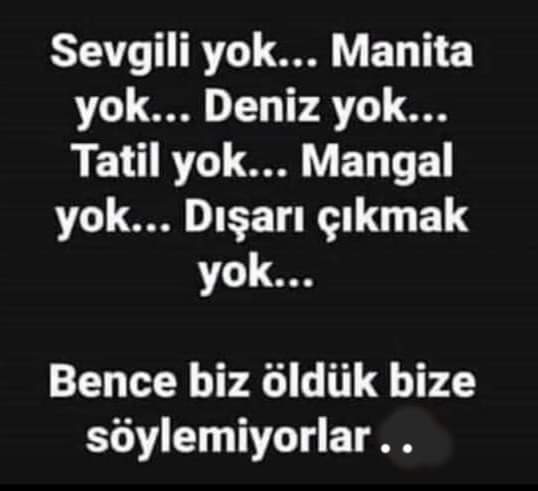 Zaman geçsin diye bekle, zamanı gelsin diye bekle.

Anlatmak için bekle, anlaşılmak için bekle.

Bulmak için bekle, bulunmak için bekle, buluşmak için bekle.

Başlasın diye bekle, bitsin diye bekle.

Sabahı bekle, geceyi bekle, baharı bekle, yazı bekle, yarını bekle,