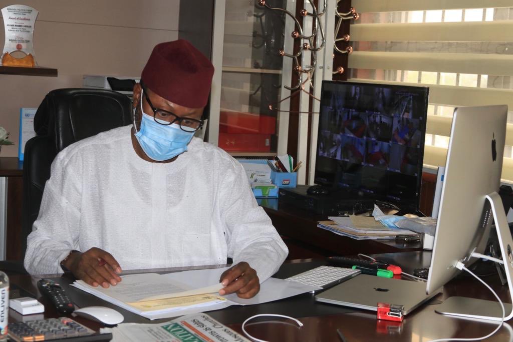 MohdHAbdullahi's tweet photo. As a mark of honour, we join million Nigerians across the nation and in the diaspora today to pray for God's wisdom and praying for God to heal the world from #Covid19.
Congratulations Your Excellencies.
Long live the Federal Republic of Nigeria.
#MaskUpYourself. https://t.co/H2SphLaOtu