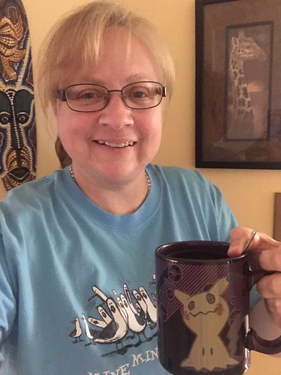 Tuesday morning after a long weekend calls for a large cup of coffee. Last #SHMSCoffeeCart post of the school year. Hopefully we’ll be back in school in the fall, so I can look forward to your visits to my classroom!!