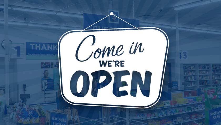 Today is the day! All of our 27 retail stores and training centers are reopening throughout north central Wisconsin. Cue the confetti! 🎉 We will be open daily from 10 a.m. to 4 p.m. for shopping and donating and can't wait to see you!