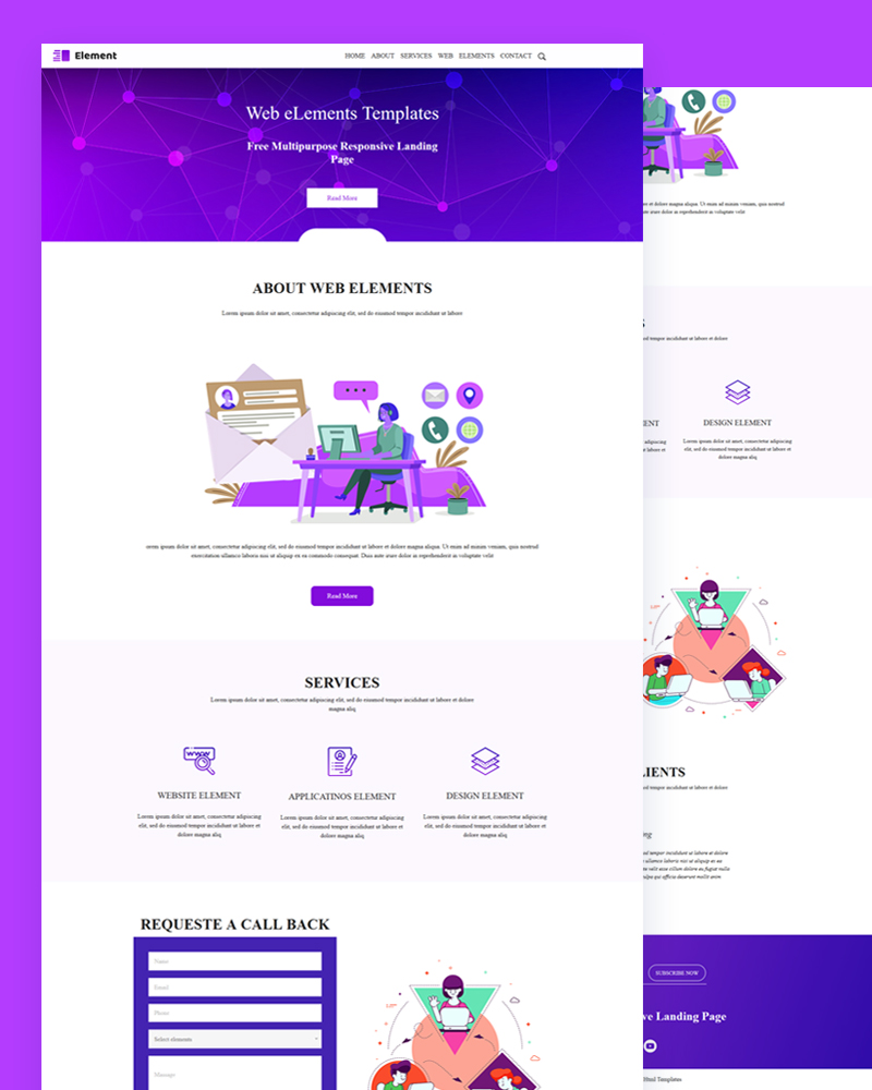 htmldotdesign's tweet image. Element - Web Element HTML Template - #webelements #htmldesign #freewebsite #webagency #digitalagency #digitalmarketing #seo #webdevelopers #freelancers #webcompany #web #graphic #design #photoshop #psd #html #html5 #website #websitetemplate
bit.ly/3c2BMhH