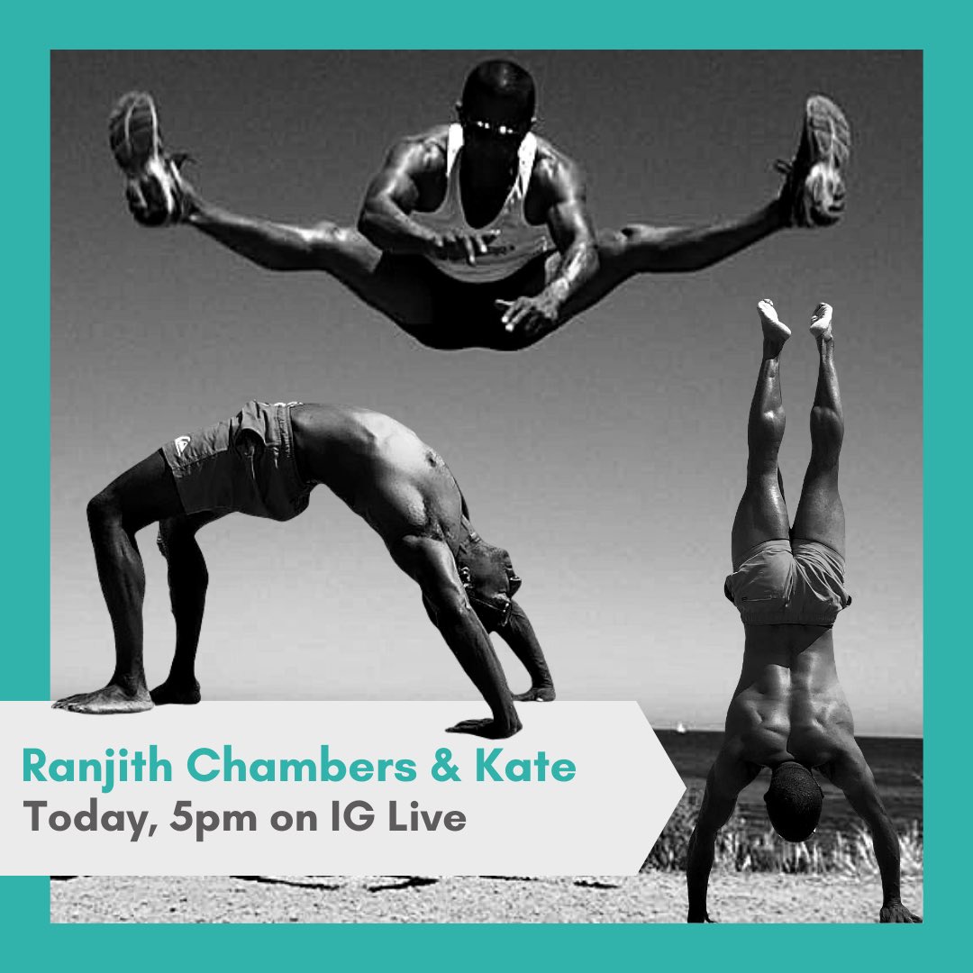 Today’s #BodyCampLegend is one of our own! Kate will be chatting to our bendiest team member, Ranjith Chambers on life, health, Osteopathy and Body Camp transformations. Tune in at 5 on Instagram Live 👉🏼 @thebodycampofficial #bodycamplegends #ranjithchambers