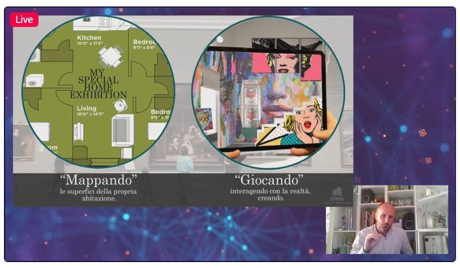 “#5G e #tecnologia aprono nuove opportunità anche in ambito museale, grazie ad applicazioni come #RealtàAumentata e #VR, che permettono condivisione in tempo reale. Con uno sguardo al #gaming e all'intrattenimento”. Ne ha parlato Andrea Masci di Civita Mostre e Musei a #5GRoad.