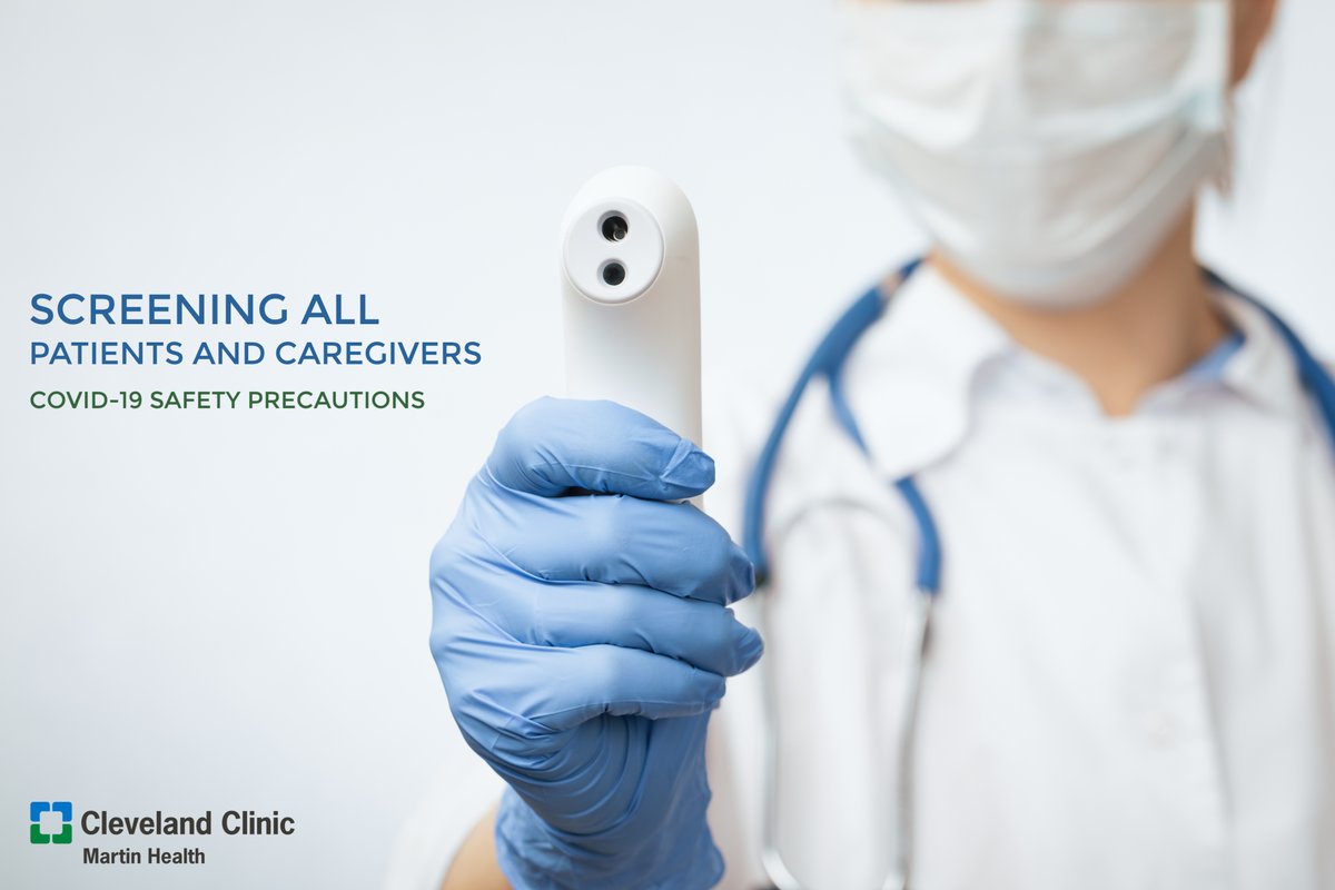 ccmartinhealth's tweet photo. As services resume, safety remains our top priority. We are limiting visitors, screening for #COVID19 symptoms, providing PPE for caregivers, practicing physical distancing, expanding testing and continuing to clean extensively: https://t.co/uD0RELOgOL #StuartFL #StLucieCounty https://t.co/zZbHTlq3zm