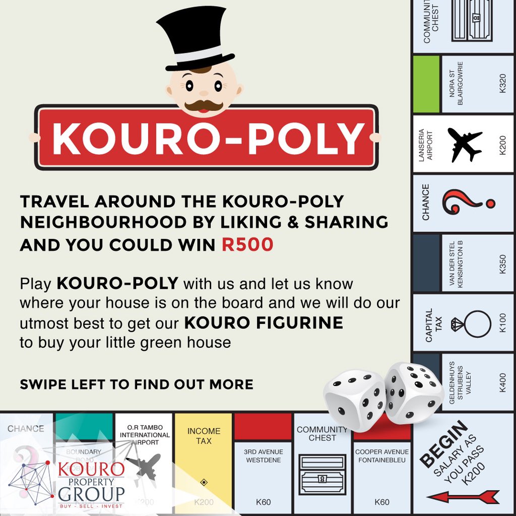 KouroProperty's tweet photo. Only a few days left to enter! 🚨
Do you have a property that you are wanting to sell -Irrespective of the condition? Click on the link below to fill out a contact form 🏡 https://t.co/qIscvhzc7n
#property #house #home #buy #sell #wewillhelpyou #contactus #link #monopoly #kouro https://t.co/49O0C8lrti