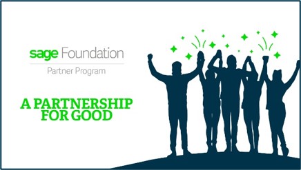 sagefoundation's tweet photo. We are thrilled to invite our @SagePartners to join the Sage Foundation Partner Program. The program extends the reach of Sage Foundation to our global partner #ecosystem. 

Read more here: https://t.co/Du75EGYj8z https://t.co/EV3oYeDv4d