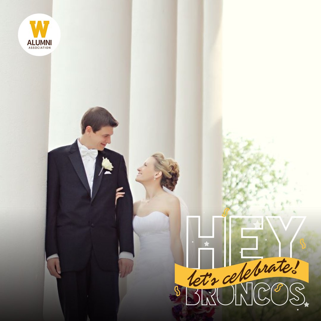 wmualumni's tweet image. Catherine would like to wish @ACallForPeace a very happy 8th wedding anniversary today. They are also expecting their first Baby Bronco in November! Aww!

She writes, "Happy Anniversary to my favorite Bronco- I can't wait to see what the next eight years bring!" #broncoshoutout