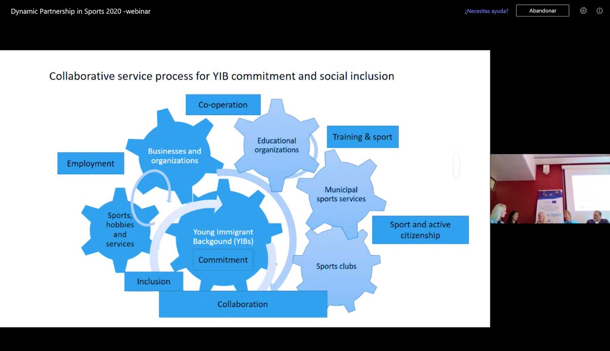 lourdes_merono's tweet photo. 📆Today @UCAM_CAFD @UCAM participates in the Webinar “Dynamic Partnership in Sport”. Important discussion about collaboration in sport and the intercultural competence training for coaches and Physical Education teachers!⛹🏽‍♀️🏋🏾🤾🏼‍♂️Congrats @bchelsinki @YIBinSport 👏🏼#ErasmusPlus https://t.co/bzUeLO08wN