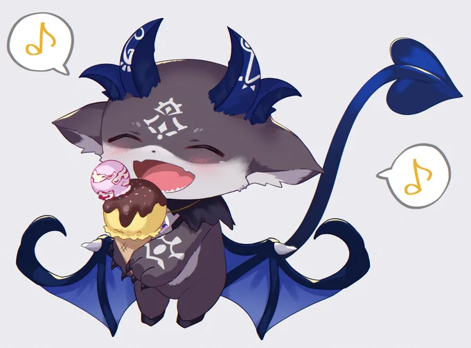 #でびるさまにささげるえ 
す べ て が か わ い い 