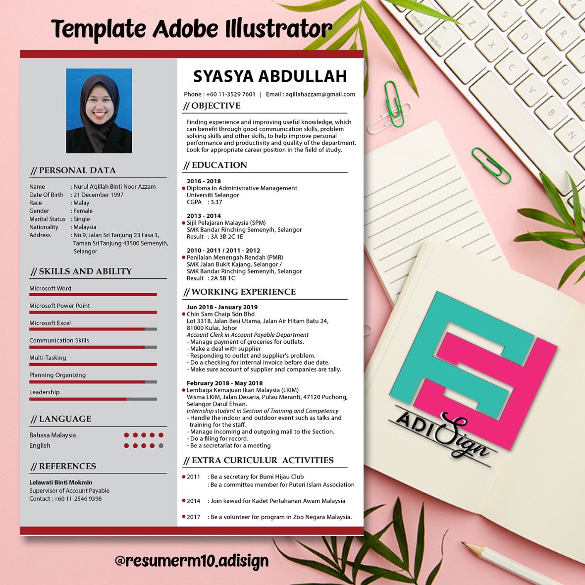 galaxyaadidi's tweet photo. #feedbackresume #feedbackresumerm10 #feedbackresumemurah #internship #practical #iium #kptm #kktm #ukm #uitm #unisel #uniza #msu #mara #ptptn #resumemurah #resumeintern #resumemurahmalaysia #resumetips #resumedesign #resumeservices #resumetemplate #resumewriting https://t.co/CK3oFvik8S