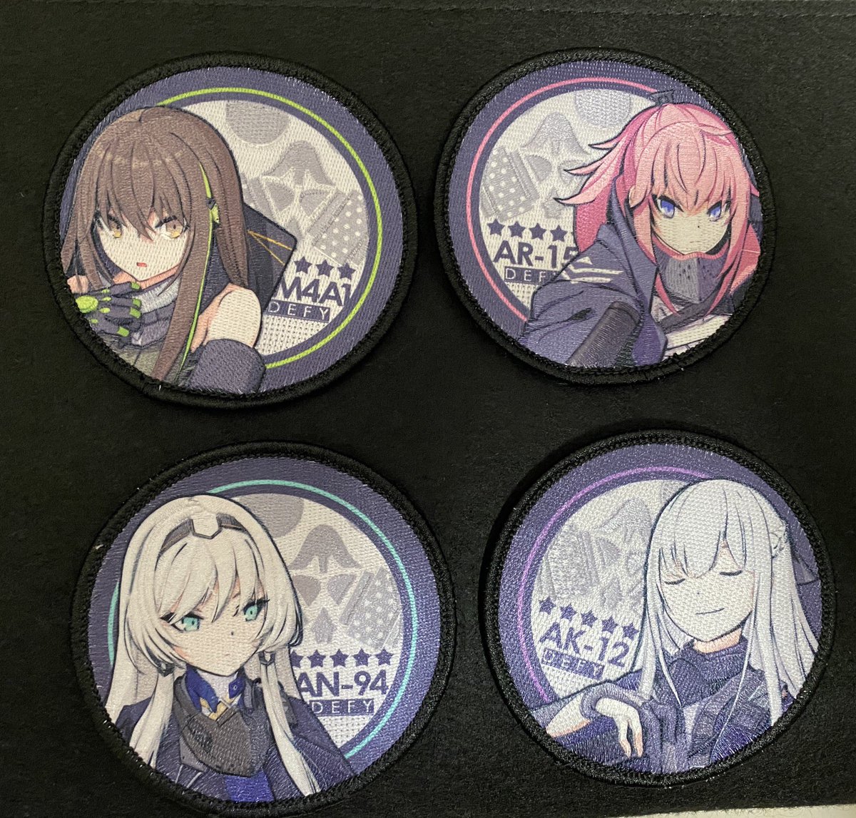 染羽 新しいワッペンが出来た