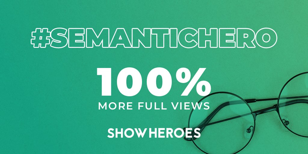 showheroesgroup's tweet image. #SHOWHEROESFACTS 100% MORE #FULLVIEWS being generated for videos delivered by our Semantic Hero engine, when compared to videos in static playlists.
#publishers benefit from sustainably longer duration of visits and #advertisers gain brand safe, perfectly targeted environments.