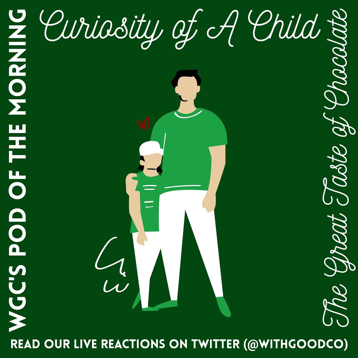 Our  #podofthemorning is  @curichildpod . I am prepared to learn and say aww.