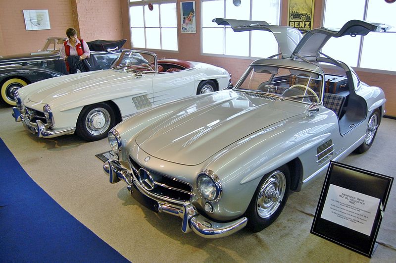 We also have the 1960s Mercedes Benz 230SL W113, the successor to the ultra popular 300SL Gullwing and roadster from the 50sThis was sold a long time ago