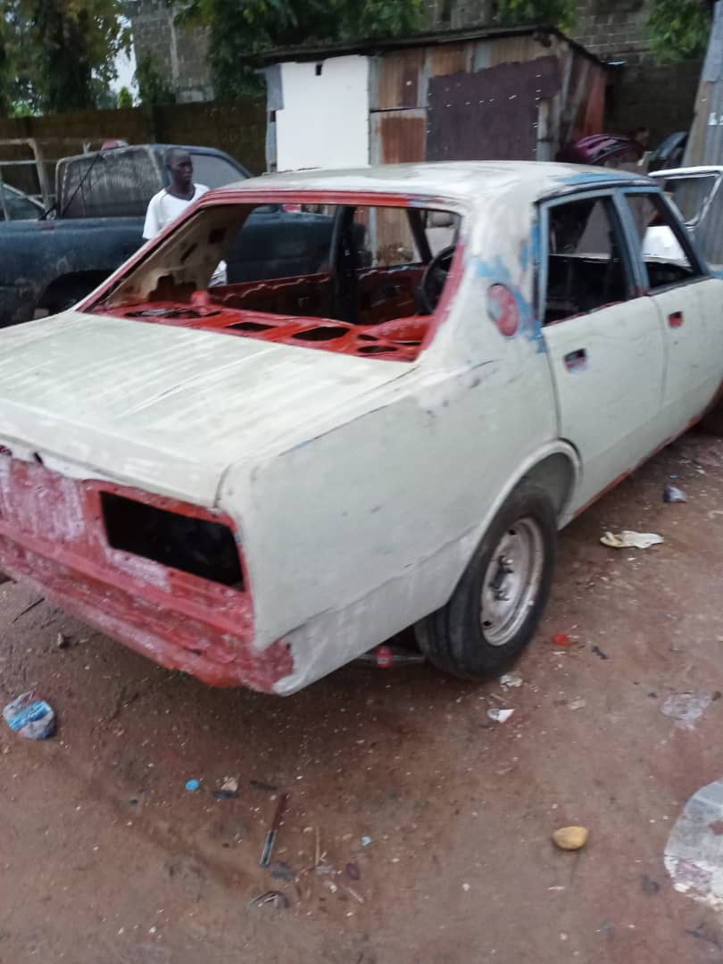 He also has some other unfinished projects like the Nissan Laurel C230, one of the rarest Laurels ever made & and only built in 1978 & 79.The Peugeot 404, a Toyota FJ as well as a Mercedes Benz 240 W115