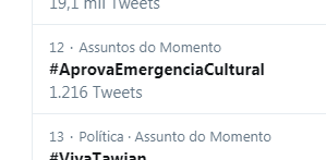 jandira_feghali's tweet photo. Estamos subindo com a tag #AprovaEmergenciaCultural para a lei que será votada hoje na Câmara e socorre trabalhadores da Cultura na pandemia! https://t.co/Pj6Q8ply1w
