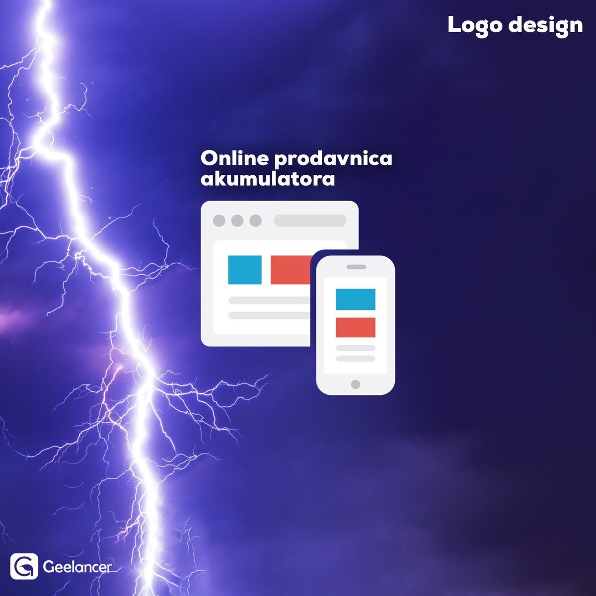 Novoj online prodavnici akumulatora potreban logo 👉🏻 bit.ly/GeeSmitran

Srećan rad Geelanceri